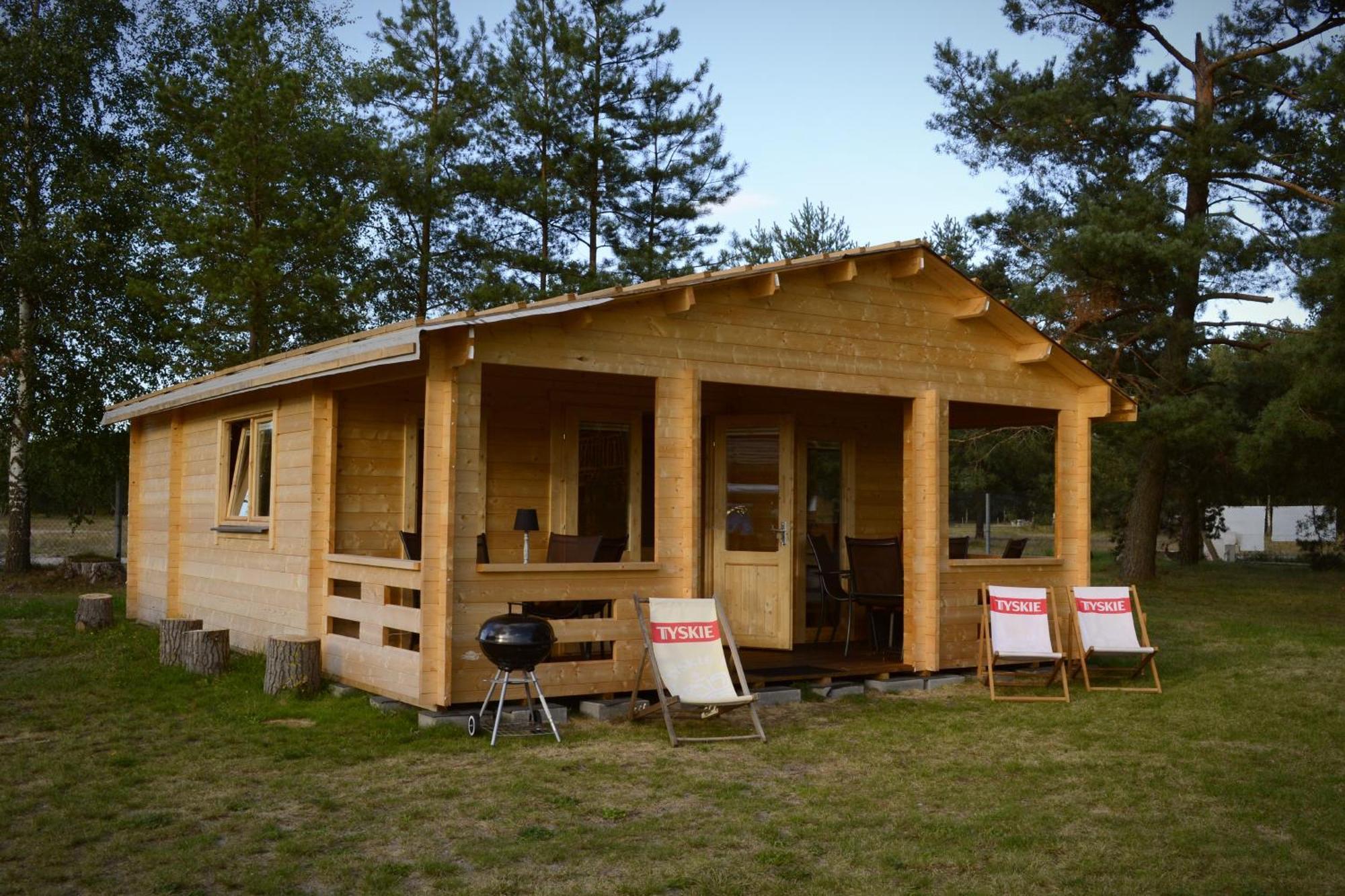 Camping Szczecinek Domy Wypoczynkowe Exterior photo